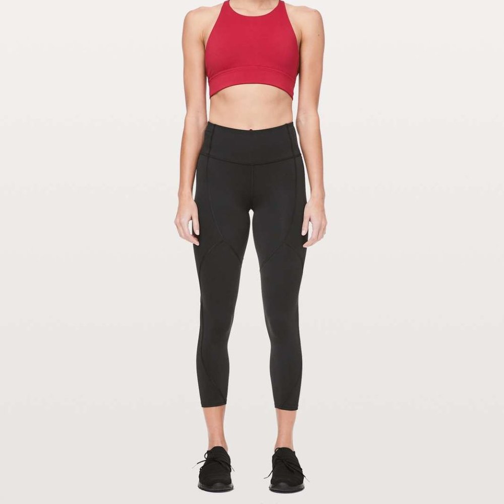 NWOT Lululemon To The Beat Tight (Everlux) 24" Black, size 4 - Picture 9 of 9